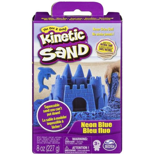 Kinetic Sand - Neon-kék homokgyurma