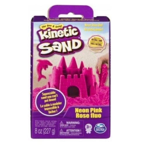 Kinetic Sand - Neon-pink homokgyurma