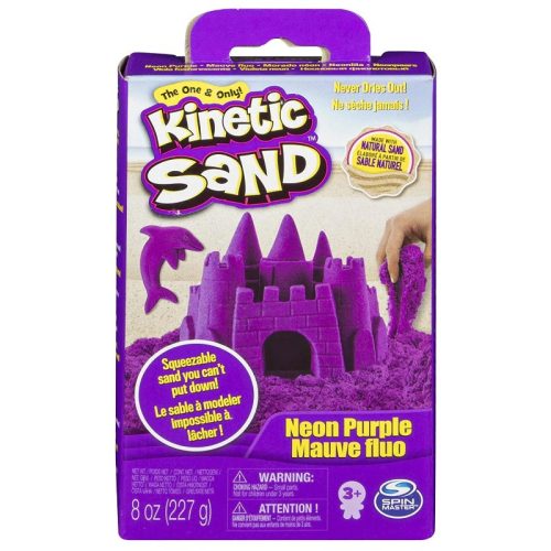 Kinetic Sand - Neon-lila homokgyurma