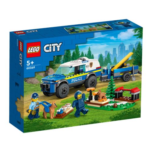 LEGO City 60369 Rendőrkutya kiképzés