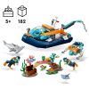 LEGO City 60377 Felfedező búvárhajó