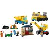 LEGO City 60391 Építőipari teherautók és bontógolyós daru
