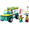 LEGO City Great Vehicles 60403 Mentőautó és snowboardos