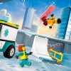 LEGO City Great Vehicles 60403 Mentőautó és snowboardos