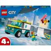 LEGO City Great Vehicles 60403 Mentőautó és snowboardos