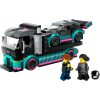 LEGO City Great Vehicles 60406 Versenyautó és autószállító teherautó