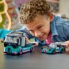 LEGO City Great Vehicles 60406 Versenyautó és autószállító teherautó