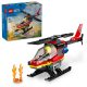 LEGO City Fire 60411 Tűzoltó mentőhelikopter