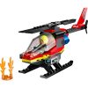 LEGO City Fire 60411 Tűzoltó mentőhelikopter