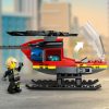 LEGO City Fire 60411 Tűzoltó mentőhelikopter