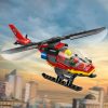 LEGO City Fire 60411 Tűzoltó mentőhelikopter