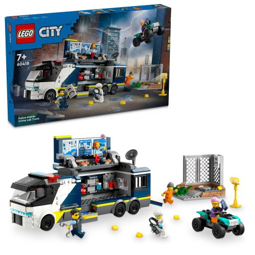 LEGO City Police 60418 Rendőrségi mozgó bűnügyi labor
