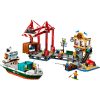 LEGO City 60422 Tengerparti kikötő teherszállító hajóval