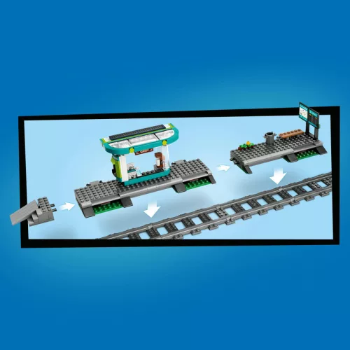 LEGO City 60423 Belvárosi villamos és megálló