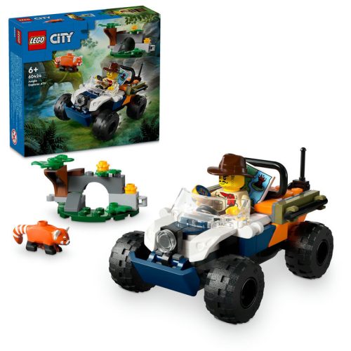 LEGO City 60424 Dzsungelkutató ATV - vörös macskamedve akció