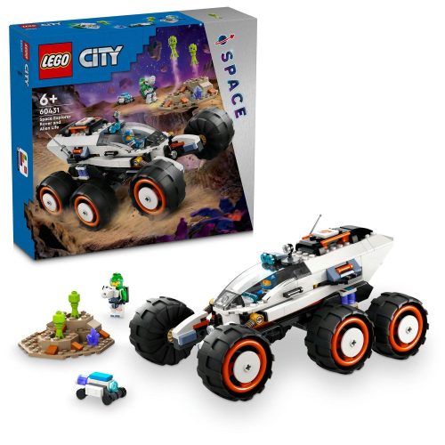 LEGO City Space 60431 Űrfelfedező jármű és földönkívüliek