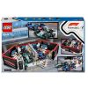 LEGO City Forma 1 60444 F1-es garázs, Mercedes-AMG és Alpine autók