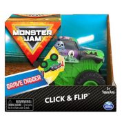 Monster Jam Click & Flip játékautó - Grave Digger