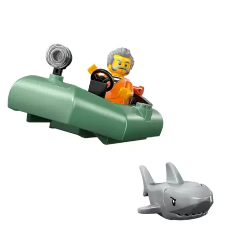 LEGO City 60456 Üldözés rendőrségi csónakkal