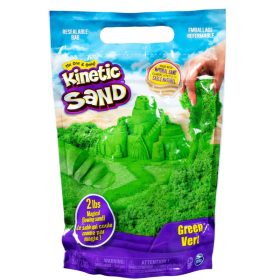 Kinetic Sand zöld homokgyurma