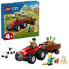 LEGO City Great Vehicles 60461 Piros traktor, utánfutó és juhok