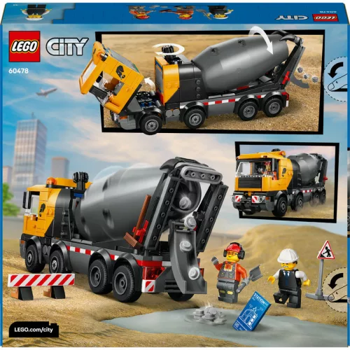 LEGO City Great Vehicles 60478 Betonkeverő teherautó