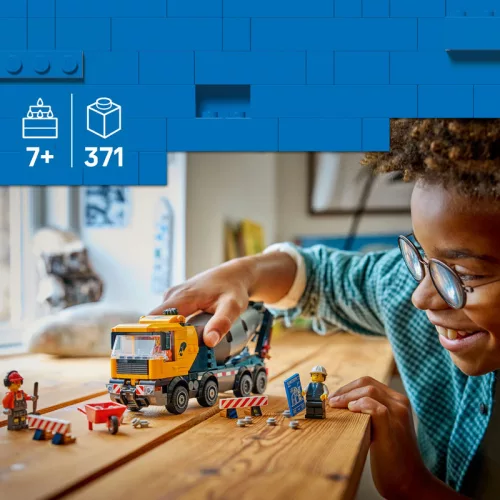 LEGO City Great Vehicles 60478 Betonkeverő teherautó