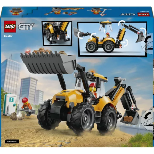 LEGO City Great Vehicles 60480 Sárga árokásó-rakodó