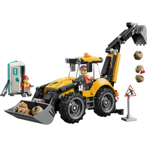 LEGO City Great Vehicles 60480 Sárga árokásó-rakodó