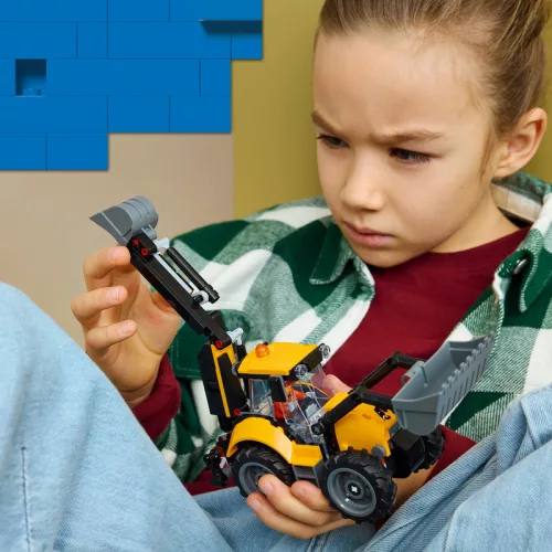 LEGO City Great Vehicles 60480 Sárga árokásó-rakodó