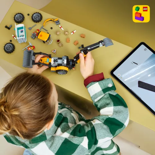 LEGO City Great Vehicles 60480 Sárga árokásó-rakodó