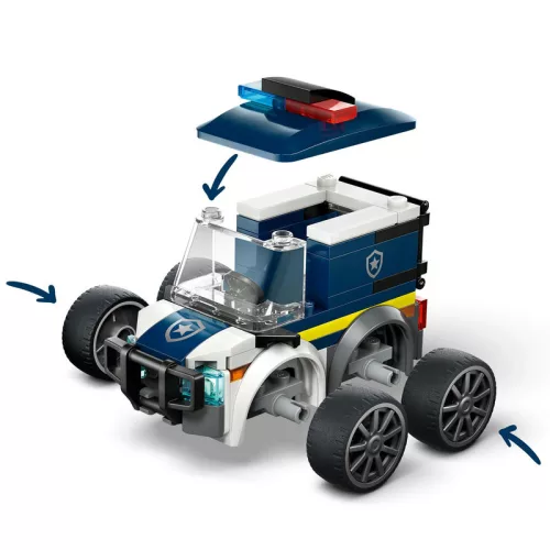 LEGO City Brick Rides 60481 Járgányok - Rendőrségi teherautó