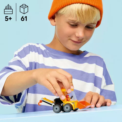 LEGO City Brick Rides 60483 Járgányok - Építőipari rakodó