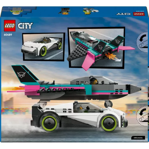 LEGO City Great Vehicles 60489 Repülő vs. autó