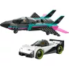 LEGO City Great Vehicles 60489 Repülő vs. autó