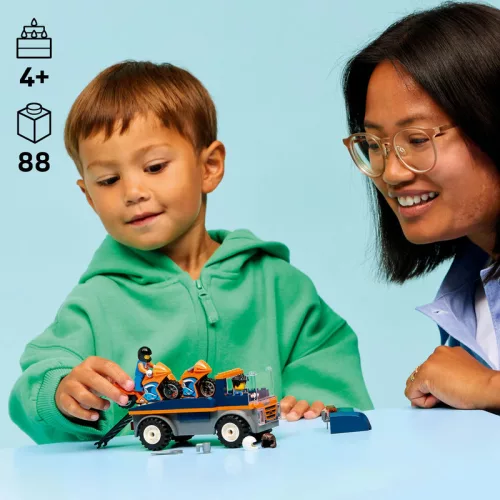 LEGO City Great Vehicles 60491 Motorszállító jármű
