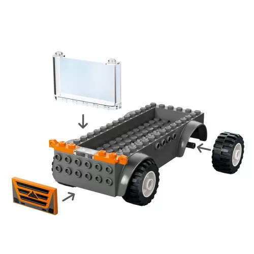LEGO City Great Vehicles 60491 Motorszállító jármű