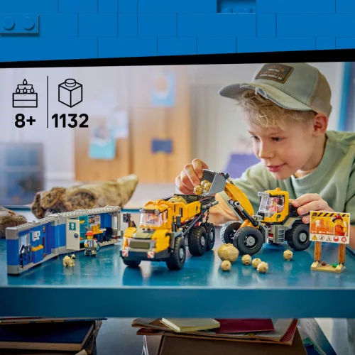 LEGO City Homlokrakodó és billenőplatós teherautó 60494 – 1132 db