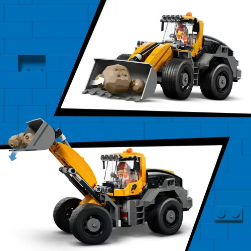 LEGO City Homlokrakodó és billenőplatós teherautó 60494 – 1132 db