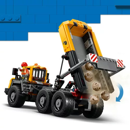 LEGO City Homlokrakodó és billenőplatós teherautó 60494 – 1132 db