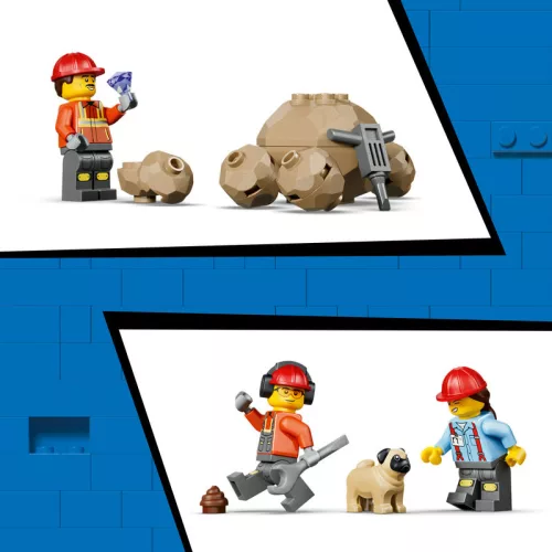 LEGO City Homlokrakodó és billenőplatós teherautó 60494 – 1132 db