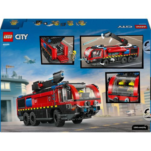 LEGO City Fire 60499 Repülőtéri tűzoltóautó