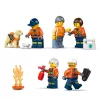 LEGO City Exploration 60504 Parti őrség mentőcsónak és helikopter