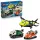 LEGO City Great Vehicles 60505 Repülőgép, emelőkosaras kocsi és légpárnás jármű remix