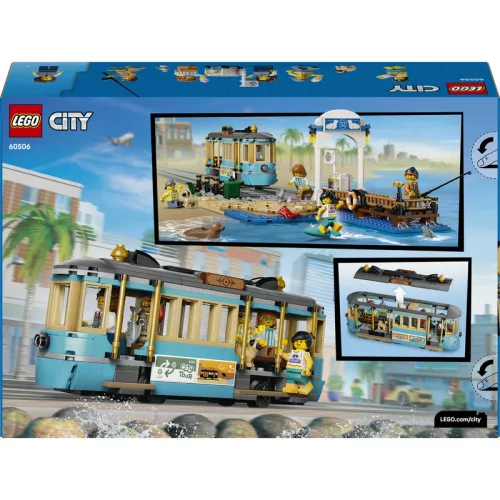 LEGO City Trains 60506 Klasszikus tengerparti villamos