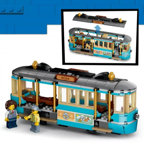 LEGO City Trains 60506 Klasszikus tengerparti villamos