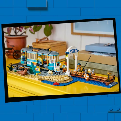 LEGO City Trains 60506 Klasszikus tengerparti villamos