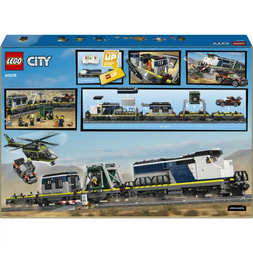 LEGO City Trains 60508 Rablás a rendőrségi vonaton