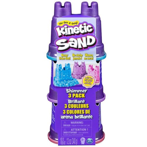 Kinetic Sand - Csillogó homokgyurma csomag