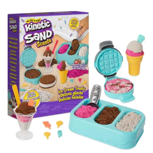 Kinetic Sand fagylaltkészítő homokgyurma szett
